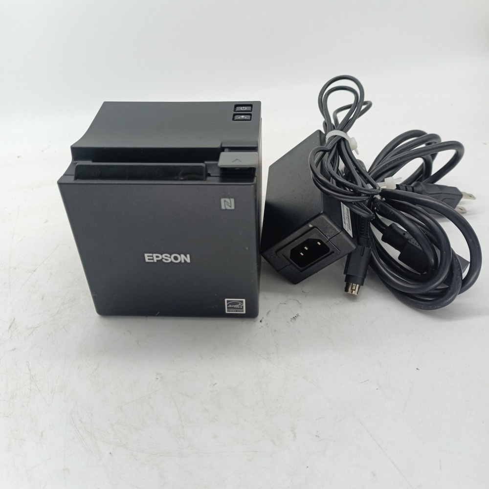 Epson TM-m30 Thermal Receipt Printer Black POS USB Ethernet NFC X22C011278 b1